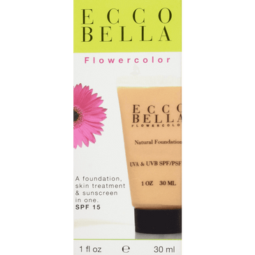 Ecco Bella FlowerColor Liquid Foundation SPF 15 Natural