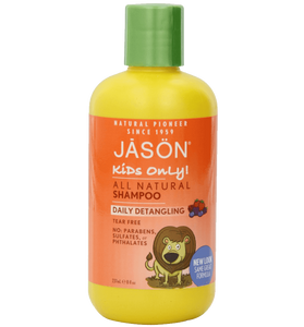 JASON Kids Only! Daily Detangling Shampoo 8 Ounce Bottle