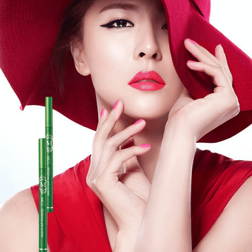 MCC ECOCERT Organic Green Tea Volumizing Mascara and Black Eyeliner Waterproof Set