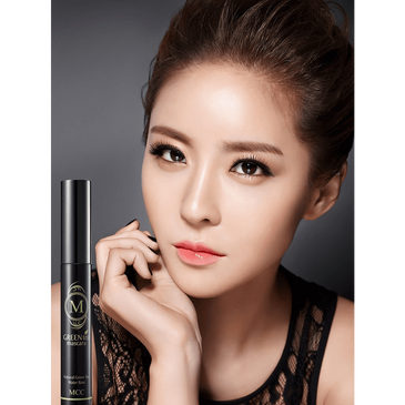 MCC ECOCERT Organic Green Tea Volumizing Mascara and Black Eyeliner Waterproof Set