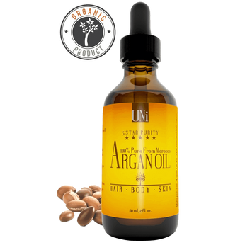 Premium Argan 100% Organic Pure Moroccan Argan Oil (60ml)