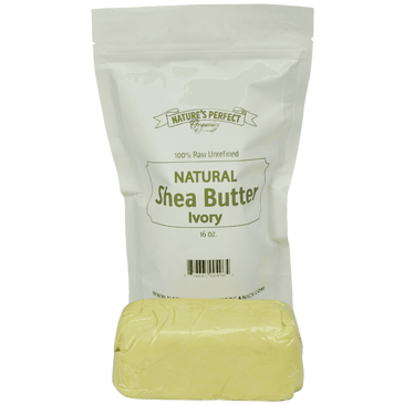 Shea Butter - Nature's Perfect Organics 100% Pure RAW Unrefined Shea Butter